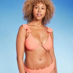Women's Ruffle Continuous Underwire Bikini Top - Shade & Shore™ -Clothing Sales Store GUEST be768843 220a 481a b28e 5c7347296d6c