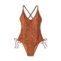Women's Side-Tie Plunge One Piece Swimsuit - Shade & Shore™ Animal Print 11 Women's Side-Tie Plunge One Piece Swimsuit - Shade & Shore™ Animal Print -Clothing Sales Store GUEST c177b4a3 4b60 4cc9 8299 47a34881c454