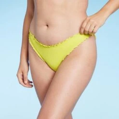 Women's Ruffle High Leg Extra Cheeky Bikini Bottom - Shade & Shore™ -Clothing Sales Store GUEST c4f72226 8bbd 4014 95df a0786f09cb41