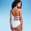 Women's Cut Out Halter Lurex One Piece Swimsuit - Shade & Shore™ Cream -Clothing Sales Store GUEST cdf7f88a 1860 4687 9869 6775e15483a7