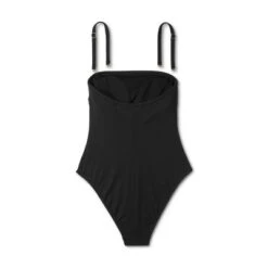 Women's Shirred Ribbed Bandeau Cheeky One Piece Swimsuit - Shade & Shore™ -Clothing Sales Store GUEST d7af8d91 a751 4af5 a044 f8735941cd5b