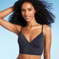 Women's Longline Underwire Bikini Top - Shade & Shore™ Gray -Clothing Sales Store GUEST dc52d9ed 5145 4544 8ab6 1621ad0c4de4