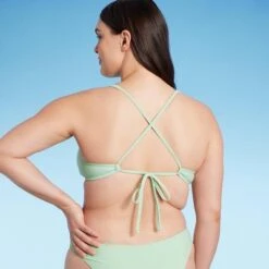 Women's Twist-Front Bralette Bikini Top - Shade & Shore™ Green -Clothing Sales Store GUEST dd94e22a 5b2e 4b12 97ad 8c0ac67c6ceb