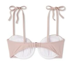 Women's Shoulder Tie Shirred Underwire Bikini Top - Shade & Shore™ Light Brown -Clothing Sales Store GUEST df6ee6bc 5973 40de 9a12 5465c00cca1f