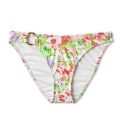 Women's Side Ring High Leg Cheeky Bikini Bottom - Shade & Shore™ Multi Floral Print -Clothing Sales Store GUEST df781390 6be1 4b3f 95f7 93177f4e3637