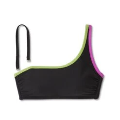 Women's Contrast Binding One Shoulder Bralette Bikini Top - Shade & Shore™ -Clothing Sales Store GUEST e02a97fc 3082 4df6 9fba 00ed5fbed65c