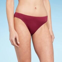 Women's Medium Coverage Hipster Bikini Bottom - Shade & Shore™ Burgundy -Clothing Sales Store GUEST e3a71b98 b574 4d11 899f 1cea108abad6