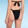 Women's Tunneled High Leg Extra Cheeky Bikini Bottom - Shade & Shore™