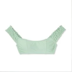 Women's Shirred Off The Shoulder Bralette Lace-Up Bikini Top - Shade & Shore™ Light Green 13 Women's Shirred Off The Shoulder Bralette Lace-Up Bikini Top - Shade & Shore™ Light Green -Clothing Sales Store GUEST e7b51d37 bd60 4553 b379 7bca22c51d39
