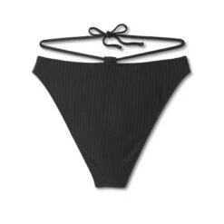 Women's Strappy Ribbed High Waist Extra High Leg Extra Cheeky Bikini Bottom - Shade & Shore™ -Clothing Sales Store GUEST e9584201 88e0 42dc a8b9 869562e7c5ae