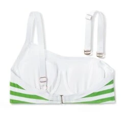 Women's Underwire Ribbed One Shoulder Bikini Top - Shade & Shore™ Green/White 14 Women's Underwire Ribbed One Shoulder Bikini Top - Shade & Shore™ Green/White -Clothing Sales Store GUEST e974d249 d76a 4fd6 b54f 237147bf0f49