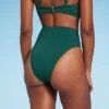 Women's High Waist High Leg Extra Cheeky Bikini Bottom - Shade & Shore™