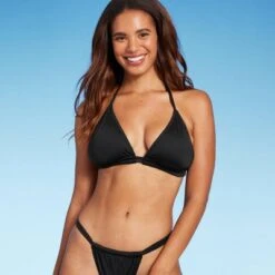 Women's Double Tunnel Triangle Halter Bikini Top - Shade & Shore™ -Clothing Sales Store GUEST ec12cfff 4ead 4e15 9ed4 42e62d74f751