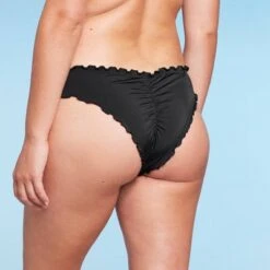 Women's Ruffle Extra Cheeky Bikini Bottom - Shade & Shore™ Black -Clothing Sales Store GUEST f317c427 c811 4dda bc34 941cc25008c0