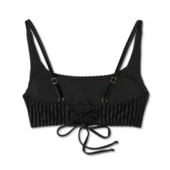 Women's Velour Ribbed Bralette Bikini Top - Shade & Shore™ Black -Clothing Sales Store GUEST f84faee9 1cb3 434c afc1 0acbcc8dbf47