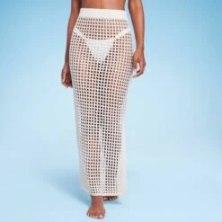Women's Pull-On Crochet Cover Up Skirt - Shade & Shore™ Off-White -Clothing Sales Store GUEST f8b3db59 9a35 46c5 9c55 8918f83b6263