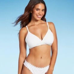 Women's Triangle Surplice Bralette Bikini Top - Shade & Shore™ -Clothing Sales Store GUEST fcc7f13d 4261 4f29 978e 1f5d8de85520